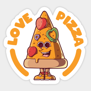 Love Pizza! Sticker